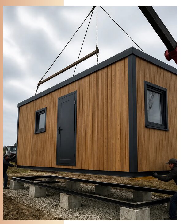 Изготовление бытовок под ключ в Сатке с доставкой и установкой